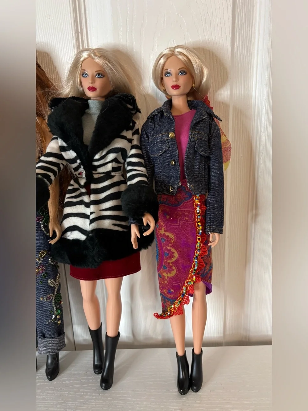 Lot of 6 Jakks Pacific Elle Trendwatch 15” Fashion Dolls City Chic Walk on Wild